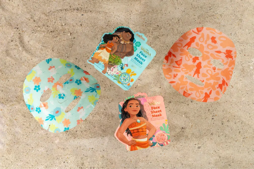 Disney Vaiana-Inspired Face Sheet Mask
