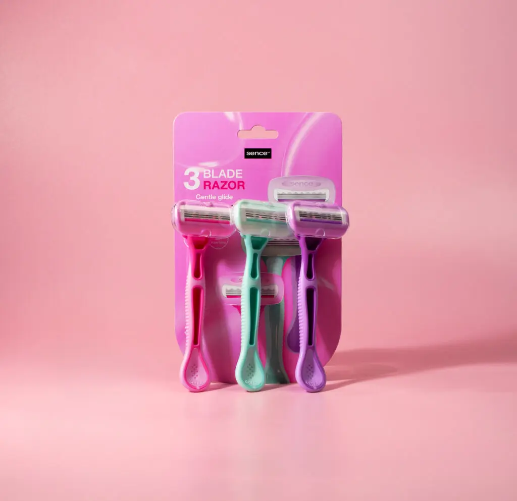 2052344_Sence_Shaving_3 blade razor 3pcs_135
