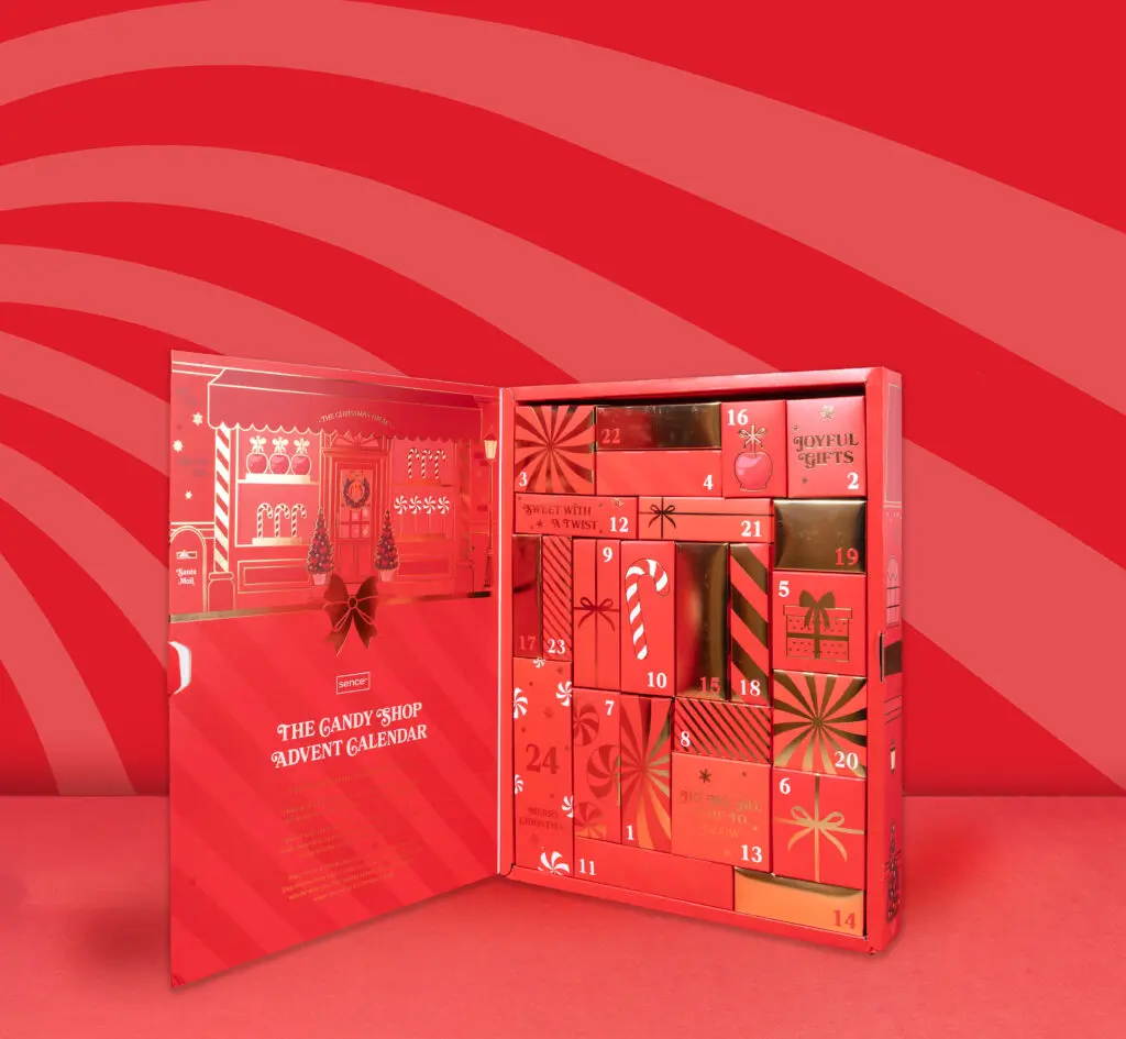 Sence Christmas Treats Candy Shop Advent Calendar with open doors