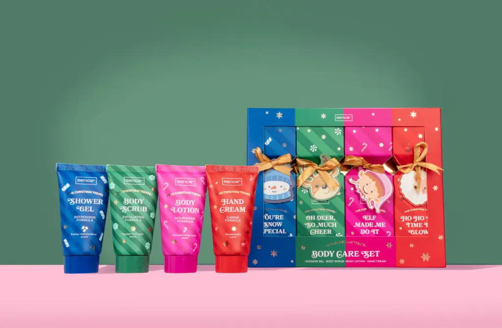 Sence Christmas Treats Body Care Crackers gift boxes