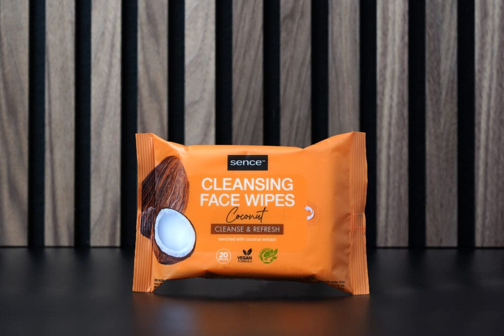 2026453_SENCE_Coconut_CleansingFaceWipes