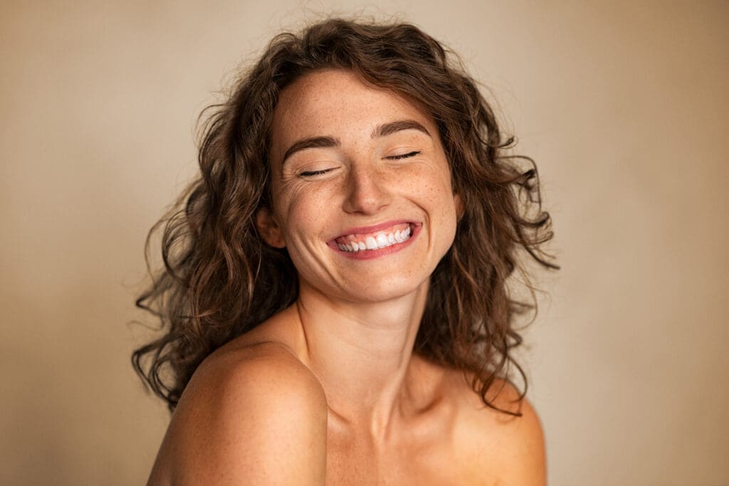 Close,Up,Of,Carefree,Young,Woman,Laughing.,Portrait,Of,Smiling Close,Up,Of,Carefree,Young,Woman,Laughing.,Portrait,Of,Smiling
