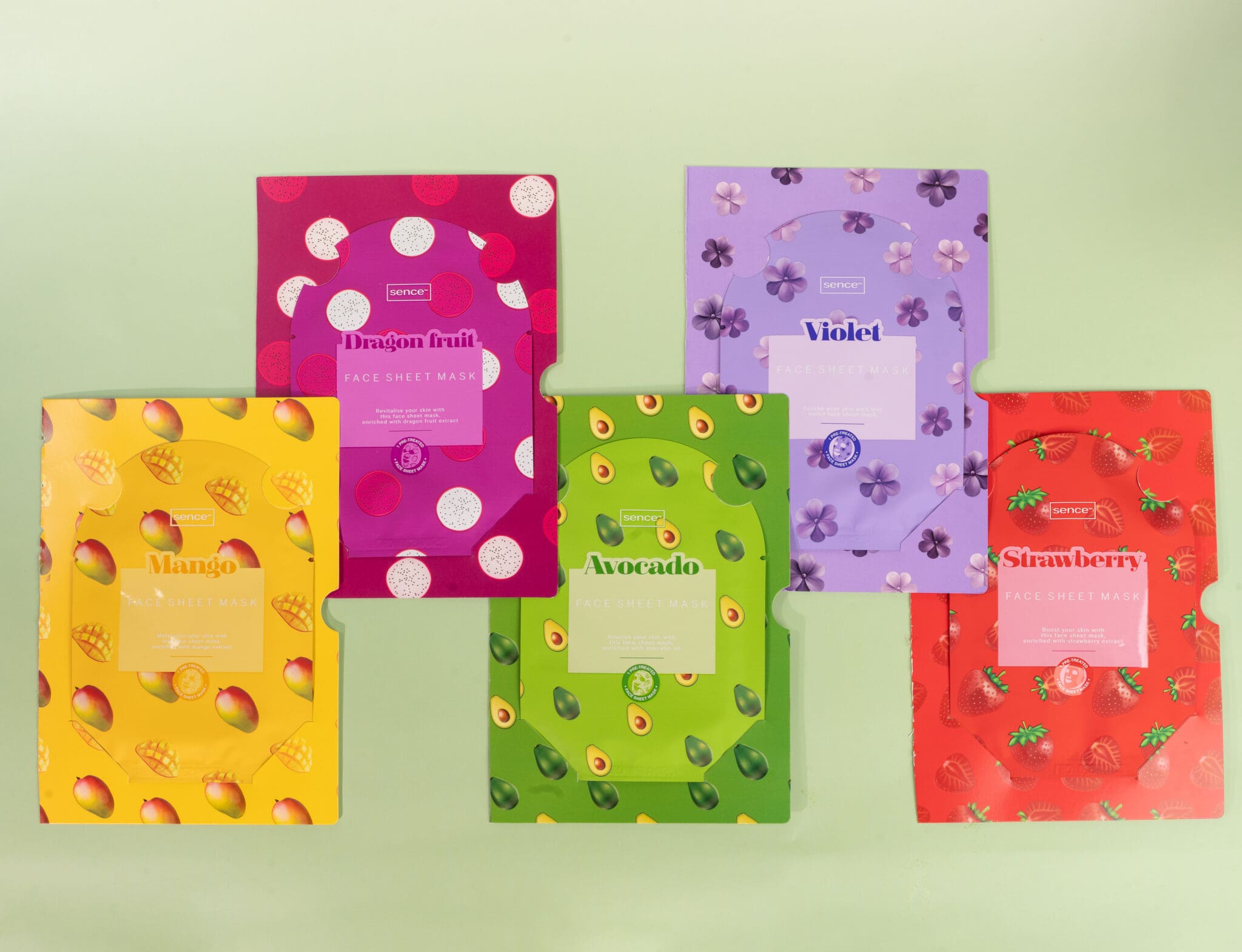 2050997_SENCE_Facial Sheet Mask Kit_60 2050997_SENCE_Facial Sheet Mask Kit_60