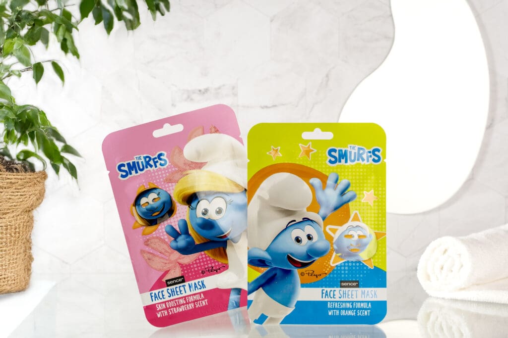 2049966_SENCE_SMURFS_Face Sheet Mask_TB06902
